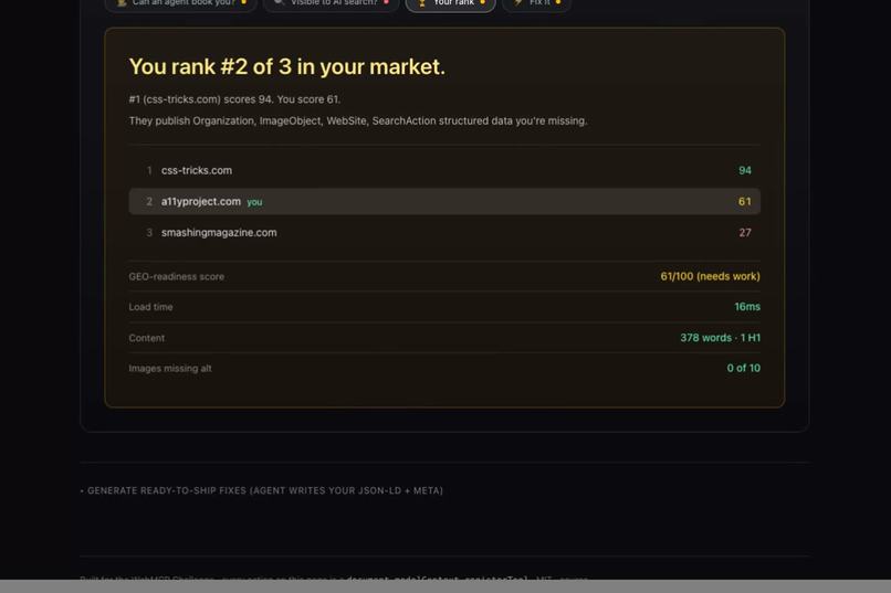 Agent SEO Studio – screenshot 1