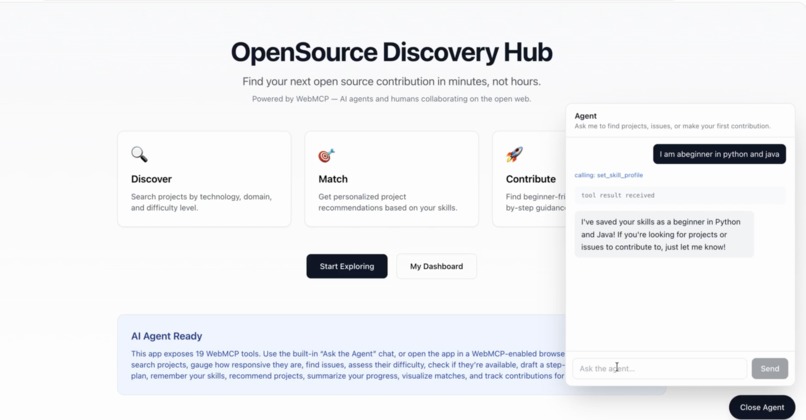 DiscoveryHub – screenshot 1