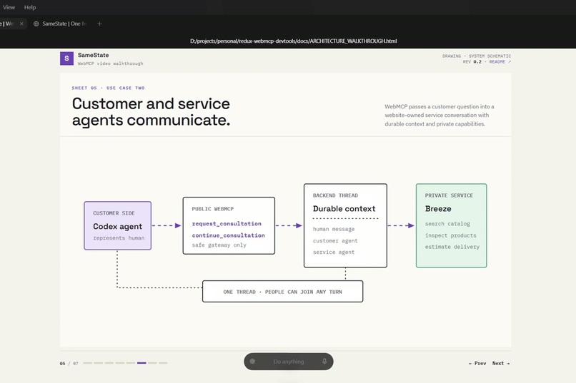 SameState - Redux_WebMCP – screenshot 9