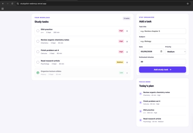 StudyPilot – screenshot 4