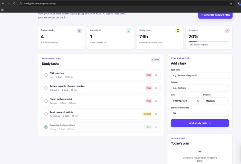 StudyPilot – screenshot 3