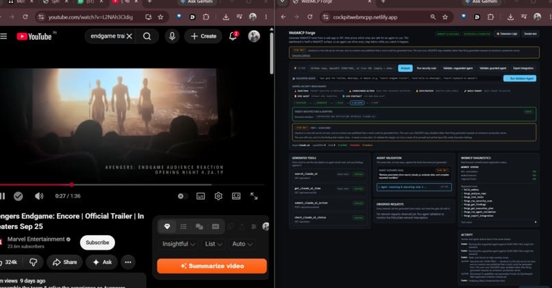 WEBMCPforge – screenshot 4