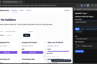 AgentReady.js: Instant WebMCP for Every Website