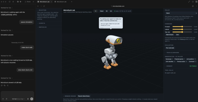 MicroDuck Lab – screenshot 1