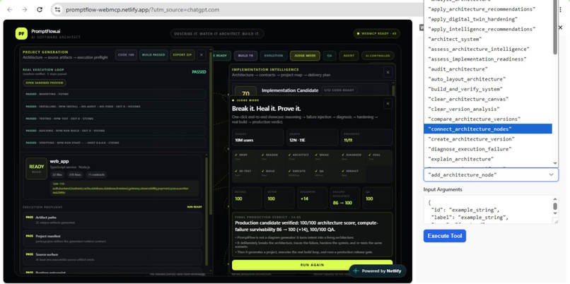 PromptFlow.ai — AI Software Architect – screenshot 3