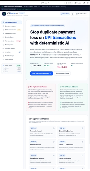UPIRescue AI – screenshot 4