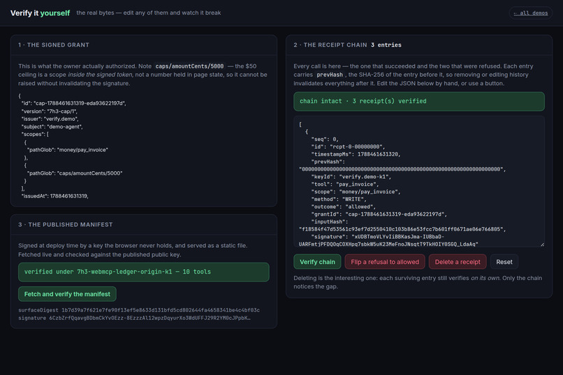 7h3  WebMCP – screenshot 5