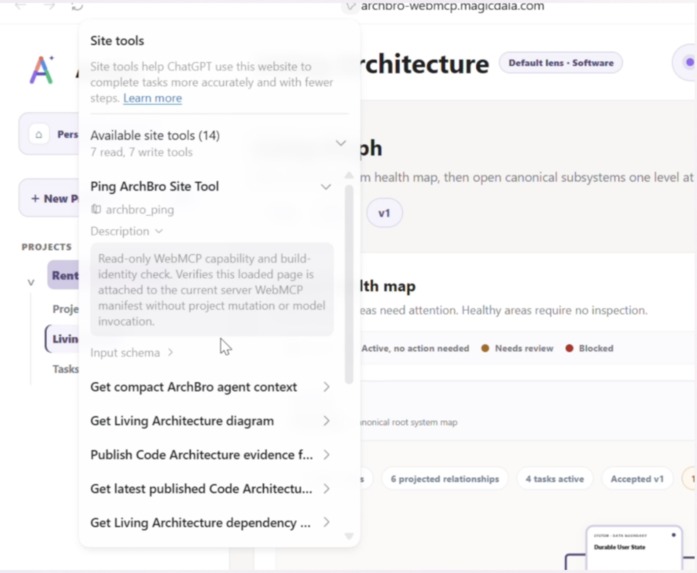 Archbro-WebMCP – screenshot 5