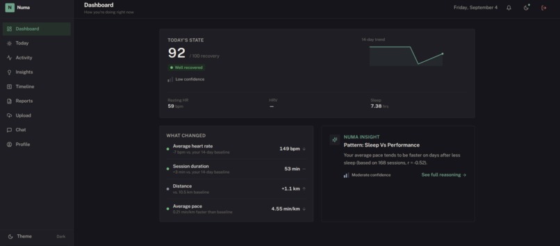 Numa – screenshot 3