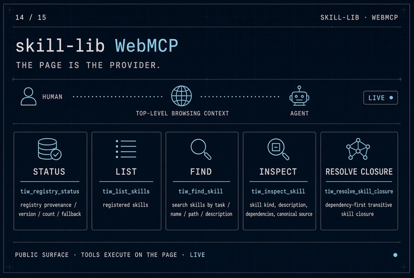 TIW WebMCP  – screenshot 7