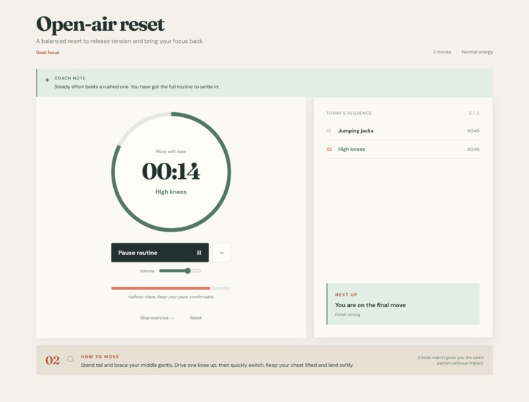 MoveMinute – screenshot 3