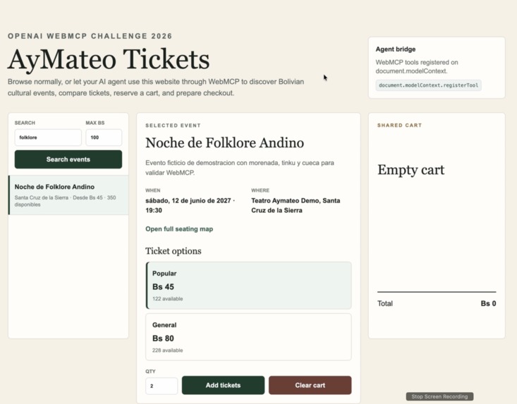AyMateo Tickets – screenshot 1