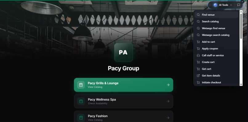 WETAEGO – screenshot 2
