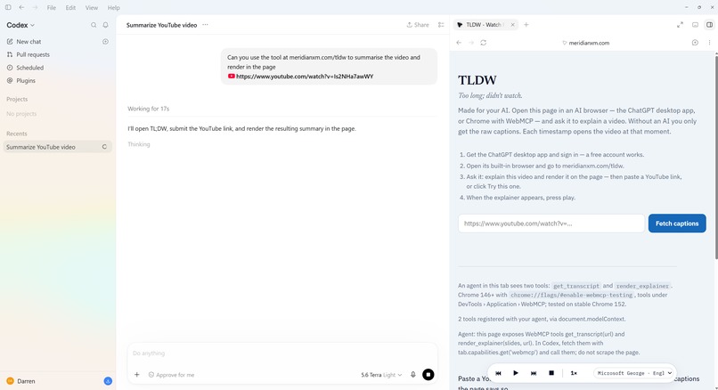 TLDW | Too Long Didn't Watch – screenshot 2