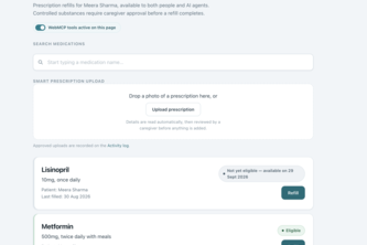 Rx WebMCP Pharmacy
