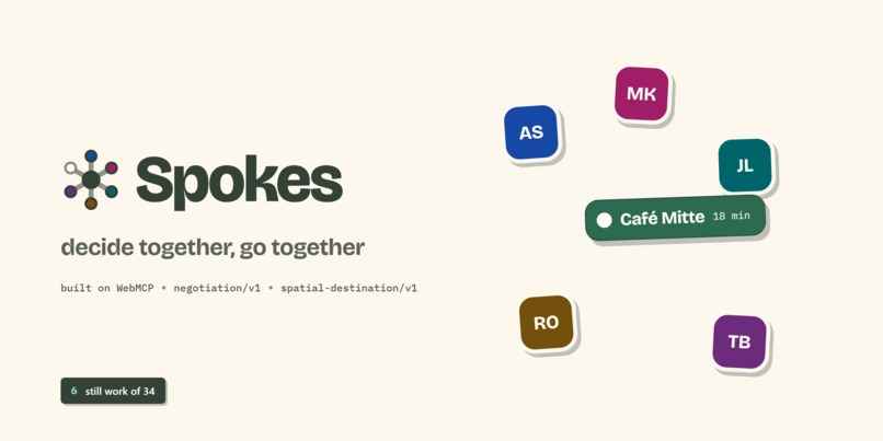Spokes - a collaborative map to help with coordination – screenshot 1