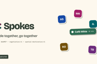 Spokes - a collaborative map to help with coordination