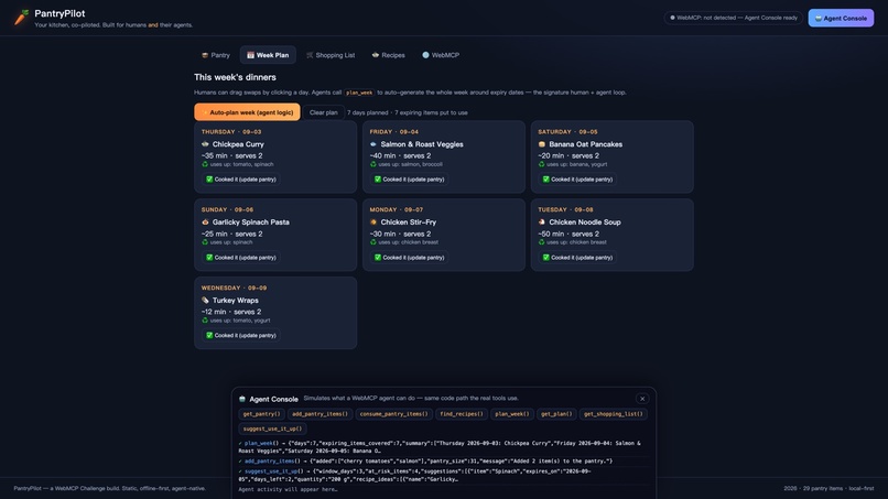 PantryPilot — Your Kitchen, Co-Piloted – screenshot 2