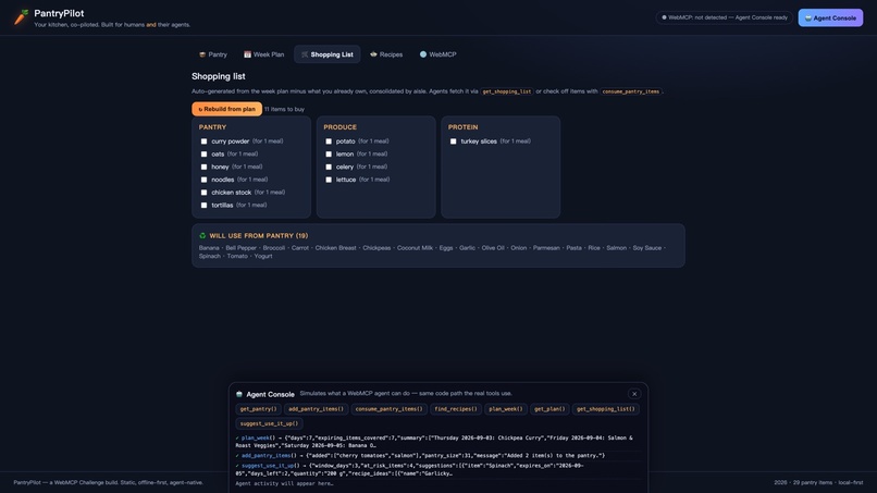 PantryPilot — Your Kitchen, Co-Piloted – screenshot 3