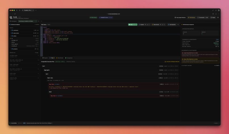TuneQL – screenshot 6