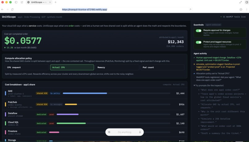 UnitScope – screenshot 1
