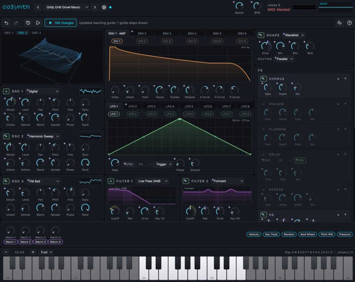 coSynth – screenshot 1