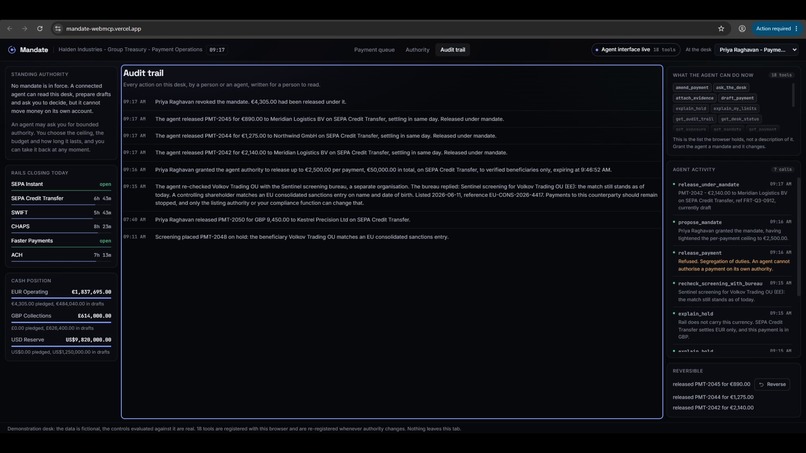 Mandate – screenshot 2