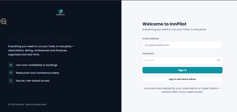 innpilot hotel pms – screenshot 1