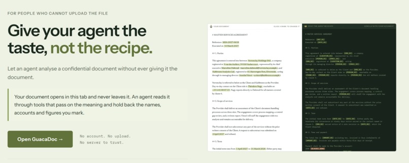 GuacaDoc – screenshot 1