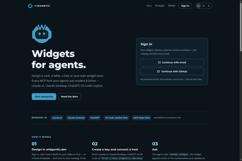 WIDGENTIC – screenshot 5