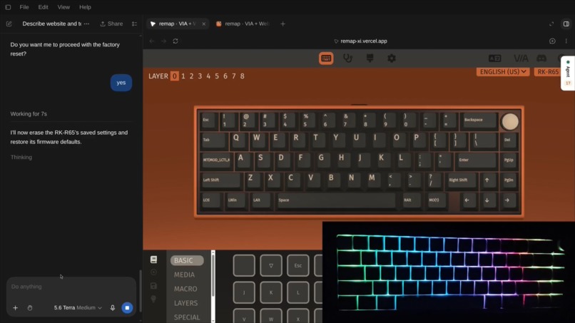 remap – screenshot 1