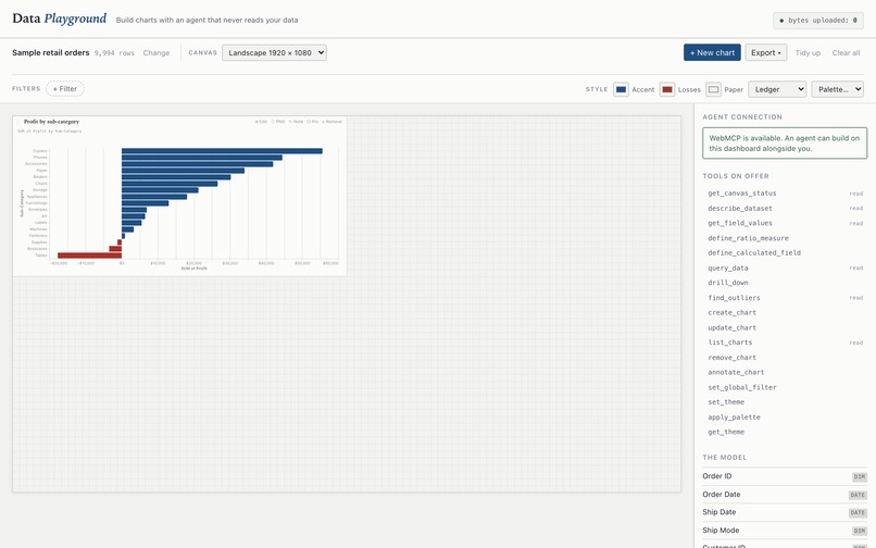 Data Playground – screenshot 3