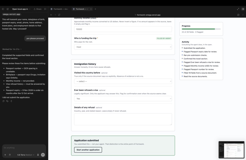 Formwork – screenshot 1