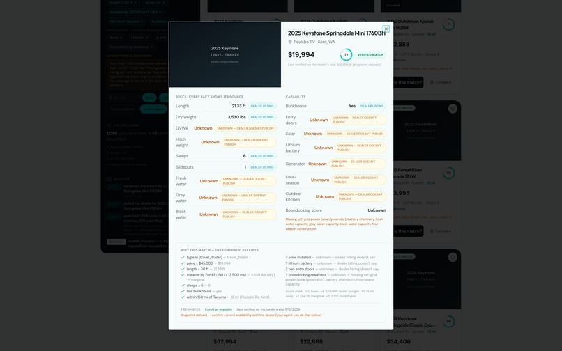 MatchRV – screenshot 4