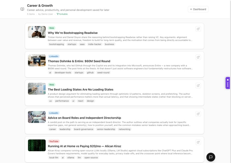 SavedPocket – screenshot 8