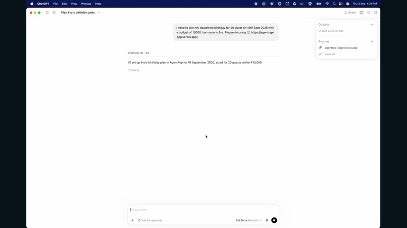 AgentRep – screenshot 2