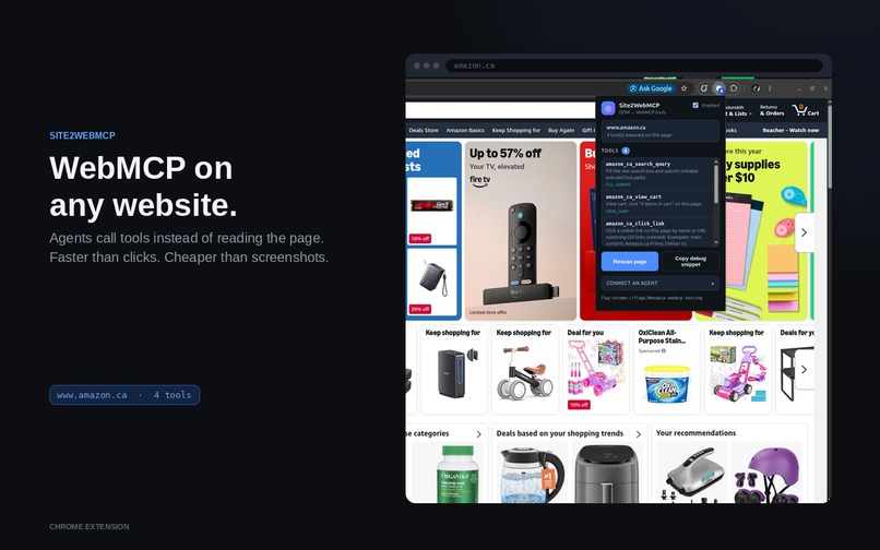 Site2WebMCP – screenshot 4