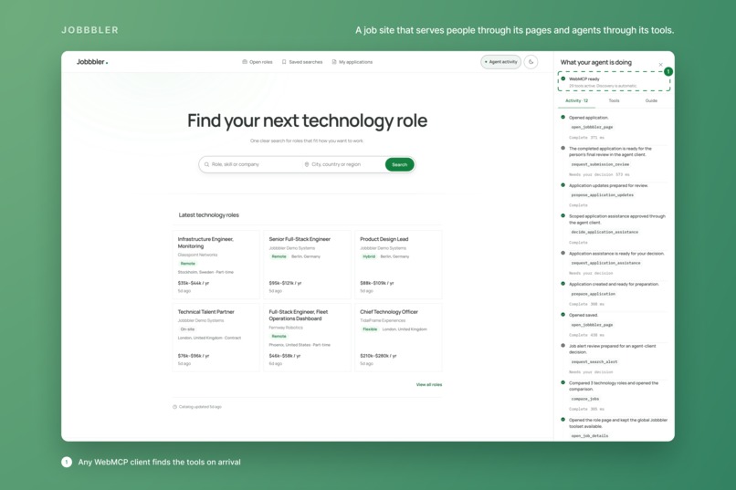 Jobbbler – screenshot 1