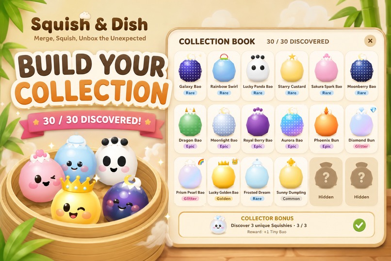 Squish & Dish Mystery Merge – screenshot 11