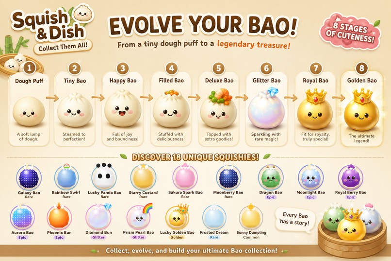 Squish & Dish Mystery Merge – screenshot 2