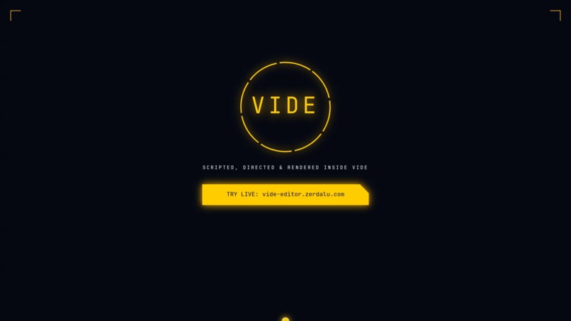 Vide – screenshot 1