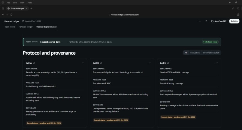 Forecast Ledger – screenshot 4