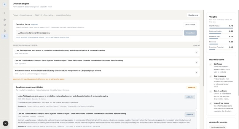 research-intelligence-platform – screenshot 3