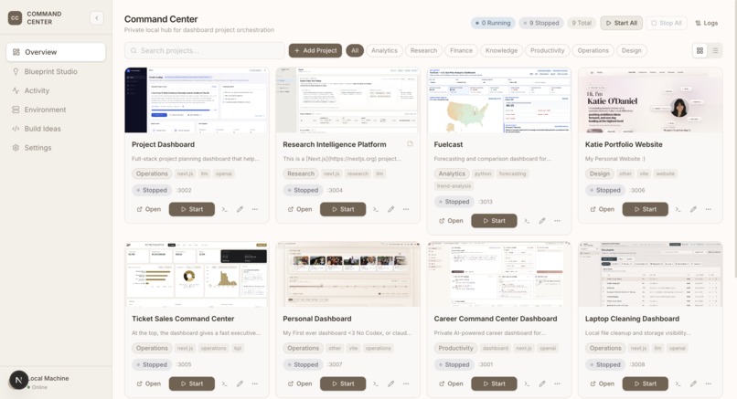 Command Center – screenshot 1