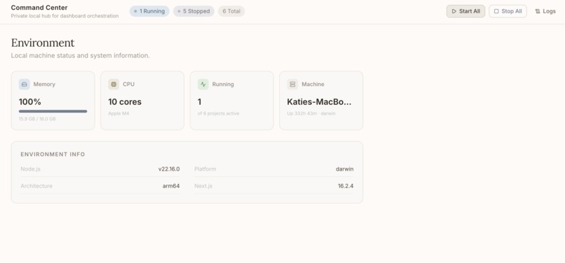Command Center – screenshot 3