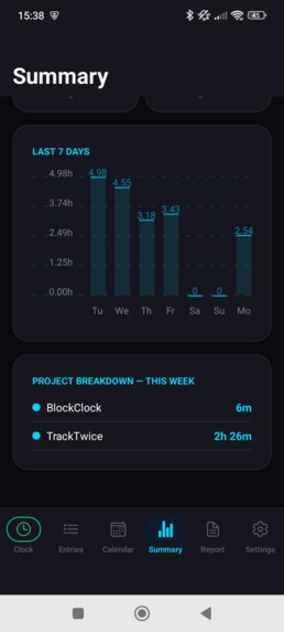 TrackTwice – screenshot 8