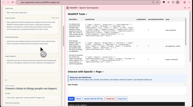 Open Application Desk – screenshot 7