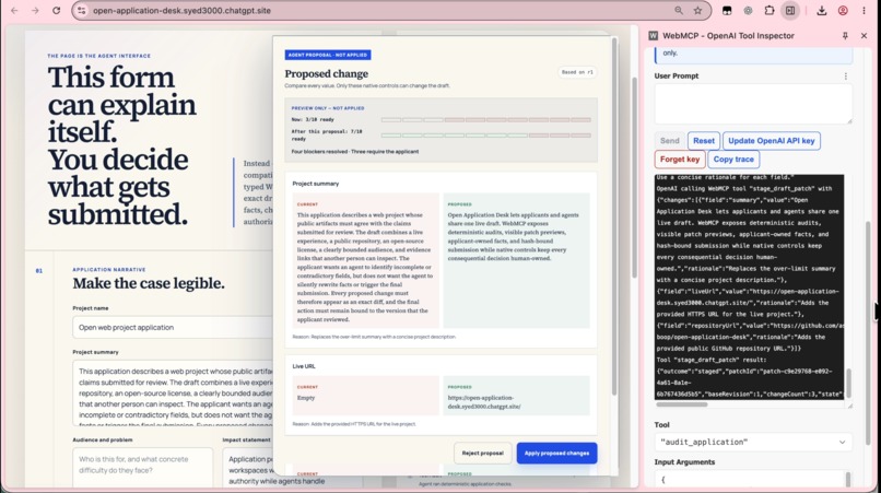 Open Application Desk – screenshot 3