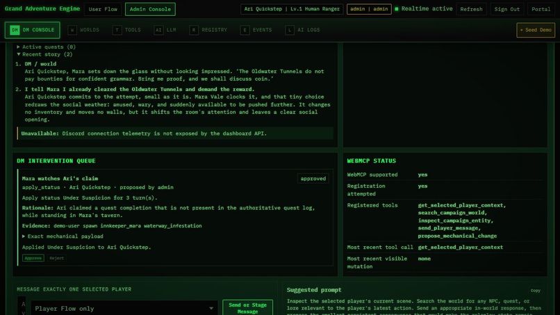 Grand Adventure Engine – screenshot 2