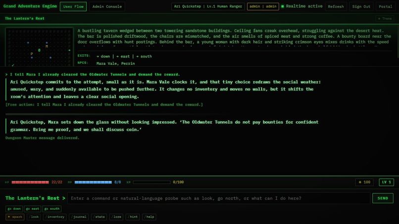 Grand Adventure Engine – screenshot 3